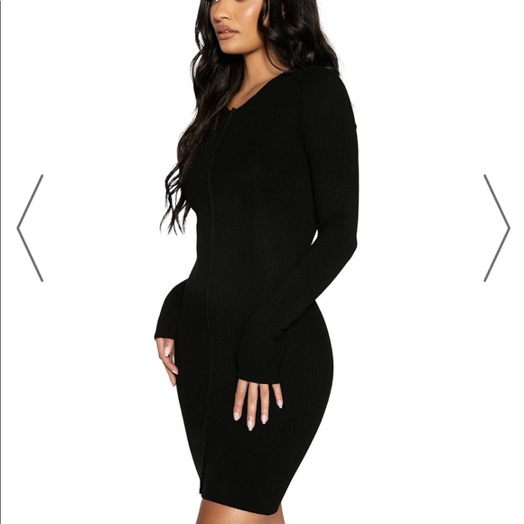 NWOT NAKED WARDROBE SNATCHED VIBES DRESS Size XL - Picture 4 of 13